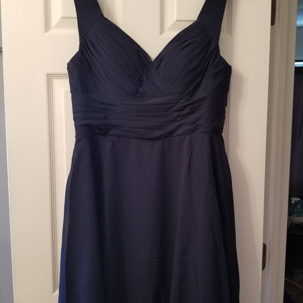 Navy blue dress